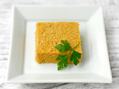 「かぼちゃと鶏肉の薬膳テリーヌ」